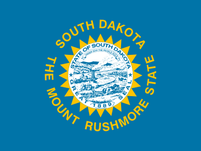 South Dakota flag